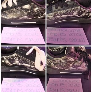 Osiris Skull Graphic Sneakers